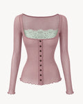 Bellagio Button Longsleeve