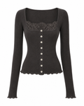 Bellagio Button Longsleeve