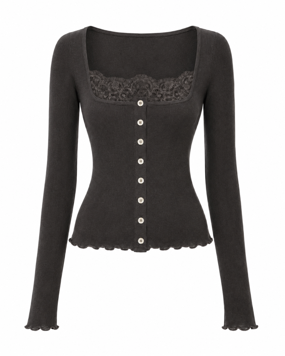 Bellagio Button Longsleeve